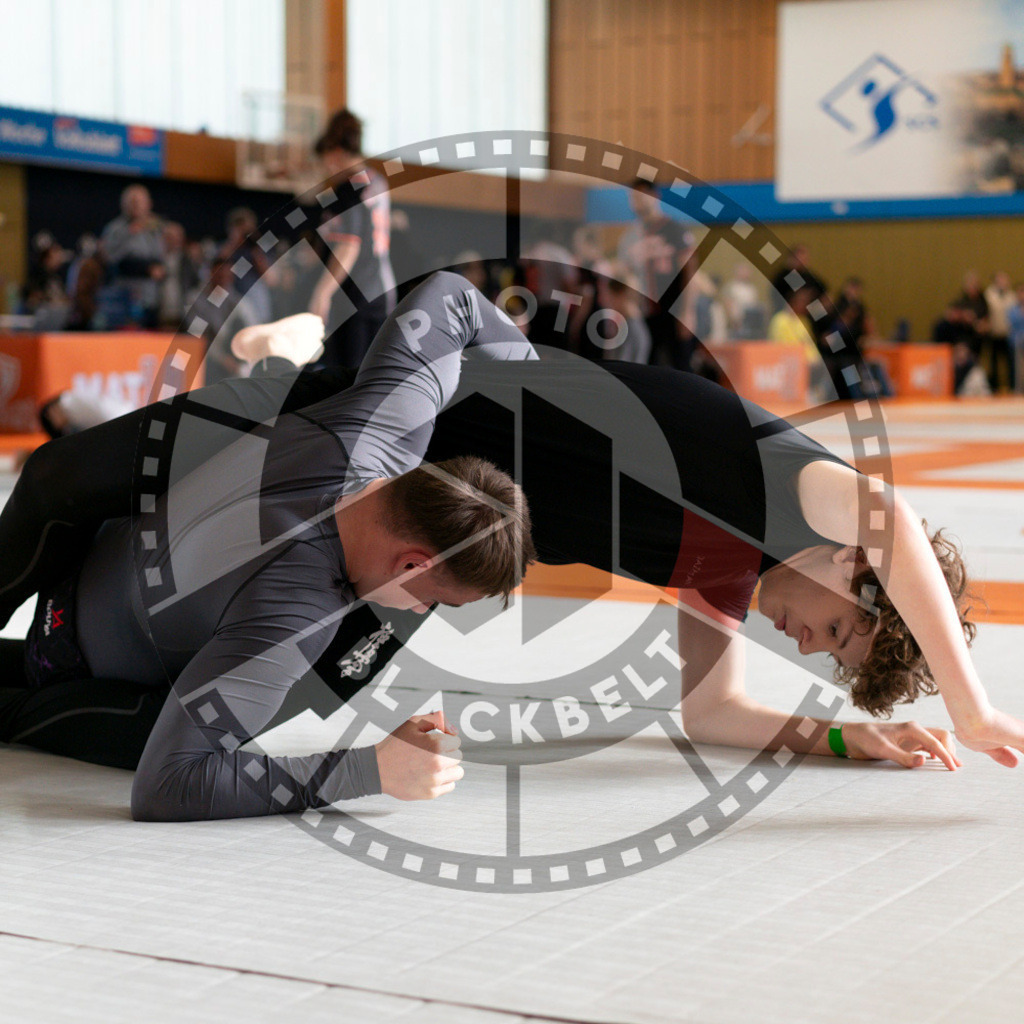 20240915PBB0168 | Athletes compete during the Grappling Industries’ grappling and Brazilian jiu-jitsu competition in Berlin, on September 15, 2024.