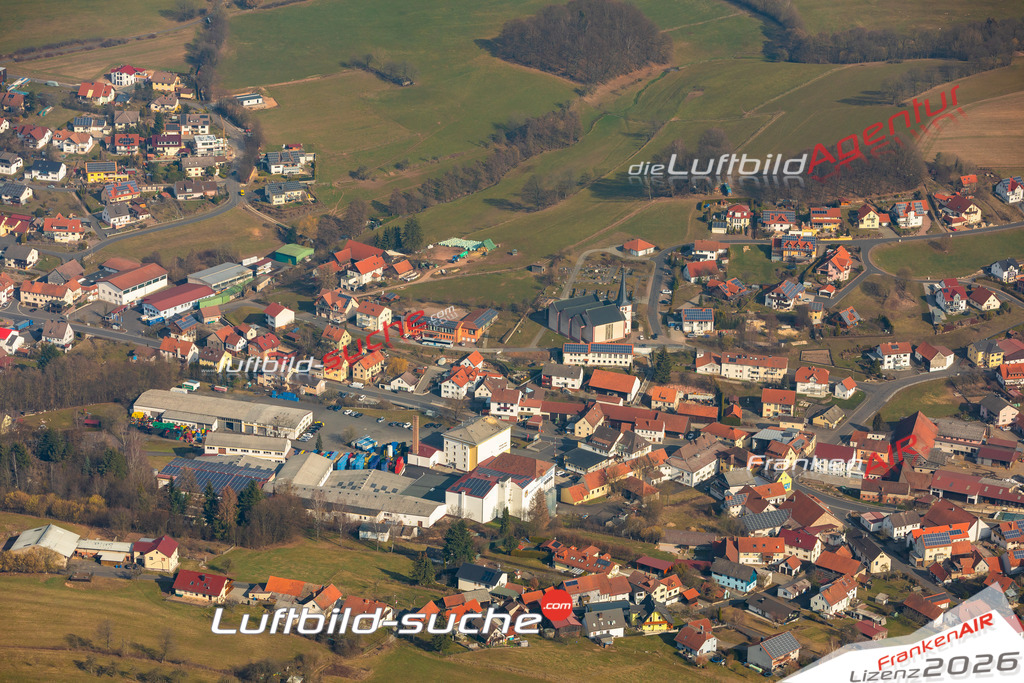 Das Luftbild der Stadt Motten wurde 2019 vom Flugzeug heraus erstellt (keine Drohne) Aufnahmehöhe ca.400 Meter- hohe Auflösung- beste Druck-Qualität garantiert!