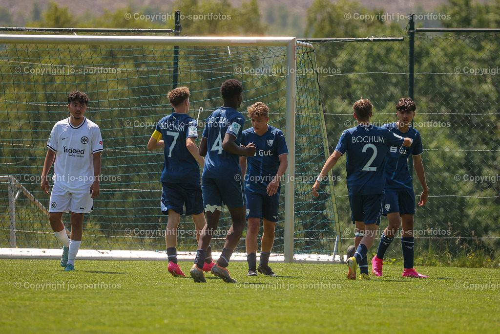 BQ3I4775 | 17.06.2023; Testspiel; Rasenplatz Offdilln; VfL Bochum U17 - Eintracht Frankfurt U17; Ergebnis: 3:1 (1:1)