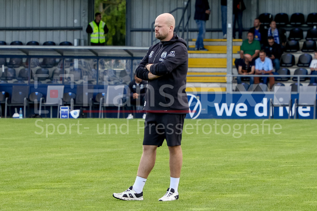 Fussball, Regionalliga Nord, BSV Kickers Emden - SV Meppen | Lucas Beniermann (Trainer, SV Meppen)