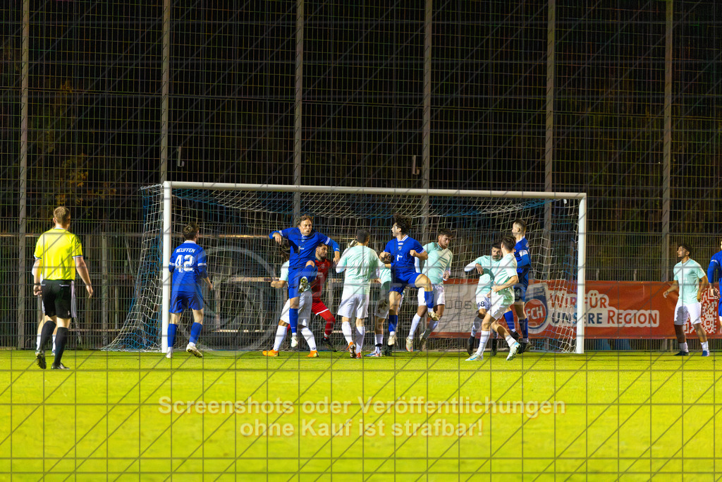 20261015_194953_0052_(c)_by_PhotoPeet | #,TSG Salach (türkis) vs. VfB Neuffen (blau), Fußball, Bezirksliga - Bezirk Neckar/Fils, 08. Spieltag, Saison 2026/2027, Rasensportplatz, Staufenecker Straße, 73084 Salach, 15.10.2026 - 19:30 Uhr,Foto: PhotoPeet / Sport- &amp; Eventfotografie / Peter Harich
