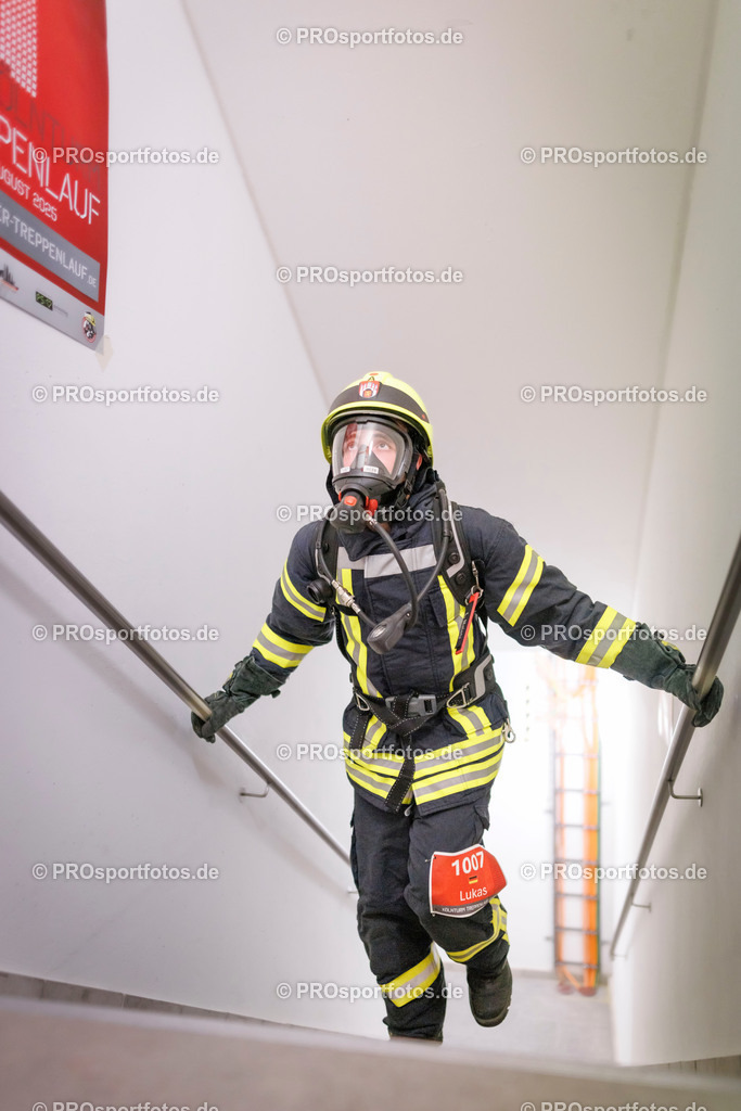 KölnTurm Treppenlauf; Köln, 03.08.2025 | Impressionen vom KölnTurm Treppenlauf am 03.08.2025 in Köln (Nordrhein-Westfalen). 