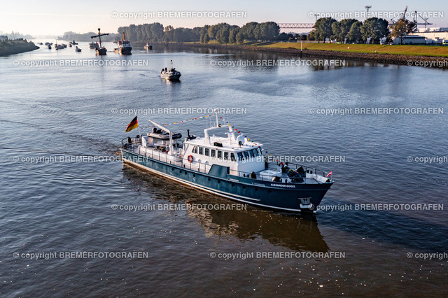 DJI_0235 | 30.09.2022 Drohnenaufnahmen Dt. Schifffahrtstag 2022 Bremen Wendebecken / Weser