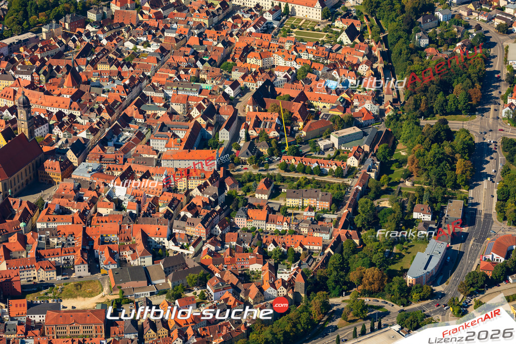 Luftaufnahme der Stadt Amberg - Die Luftaufnahme wurde 2025 vom UL-Flugzeug heraus erstellt ( keine Drohne ) - Hochauflösende Luftaufnahme - für professionelle Ausdrucke geeignet. Die Geschenkidee !Mit Lizenz und Bildrechte bestellbar