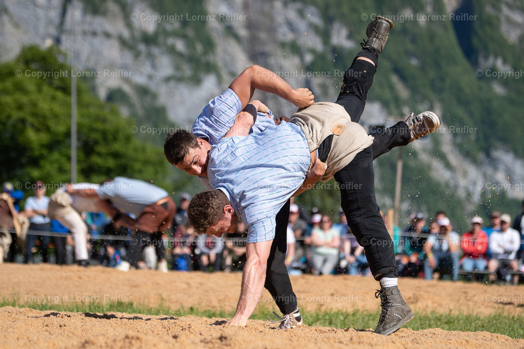 Schwingen -  Glarner Bündner 2024 | Glarus, 20.5.24, Schwingen - Glarner Bündner.
