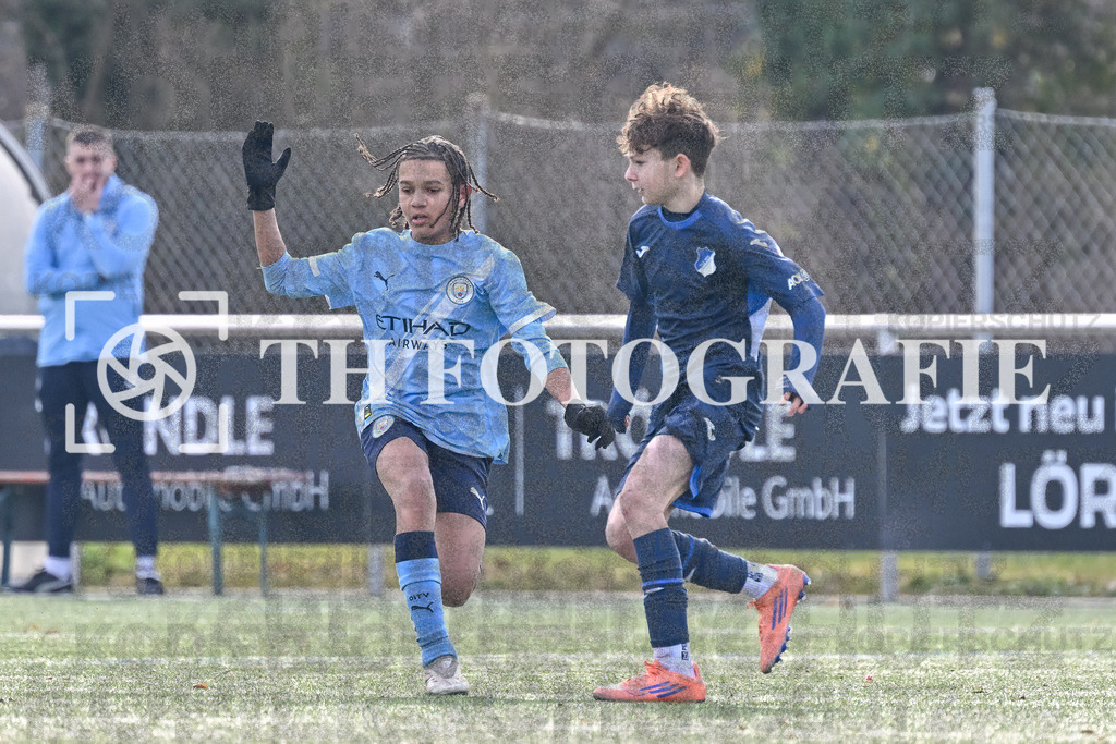 GER, Manchester City - TSG Hoffenheim, Fussball, PS-Immo-Cup 2026,U14 Feldturnier, 17.01.2026 | City, TSG Hoffenheim