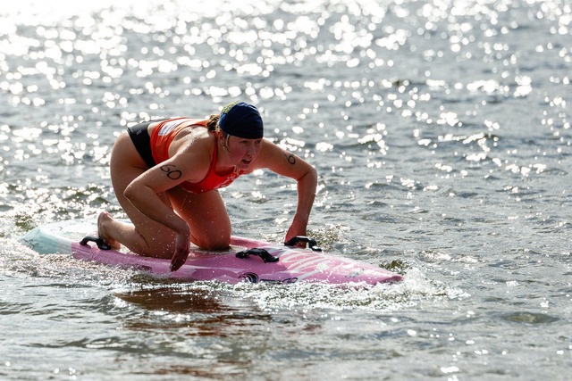 DLRG, Rettungssport, Beach- & Oceanevents, Landesmeisterschaften Freiwasser Rettungssport NRW 2025 13.09.2025 | Kalkar-Wissel, Deutschland - September, 13: Landesmeisterschaften Freiwasser Rettungssport NRW 2025 (Foto: Benedikt Lang (DLRG)) - Realisiert mit Pictrs.com