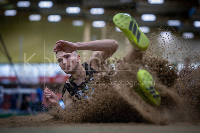 Indoor Meeting Dortmund, 08.02.2026 | DORTMUND, GERMANY - FEBRUARY 8:  Simon Batz (MTG Mannheim) during the Indoor Meeting Dortmund at the Helmut-Koernig-Halle on February 8, 2026 in Dortmund, Germany. (Photo by Axel Kohring/Beautiful Sports Int.)