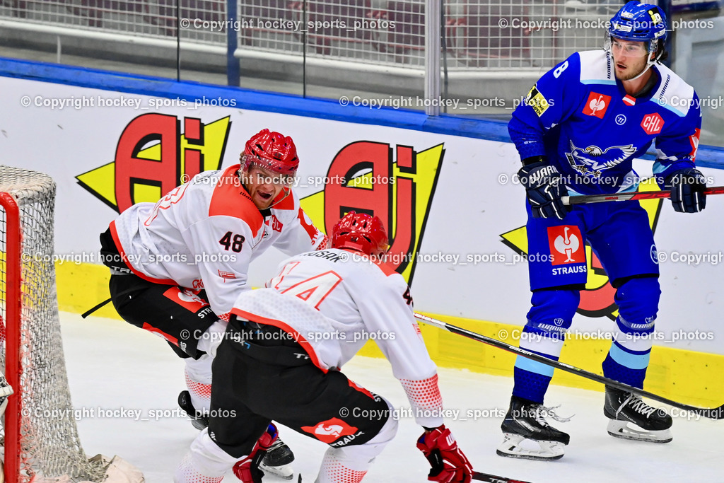 EC IDM Wärmepumpen VSV vs. Comarch Cracovia 11.9.2022 | #48 Kayle Doetzel, #44 Patrik Husák, #8 Maximilian Rebernig