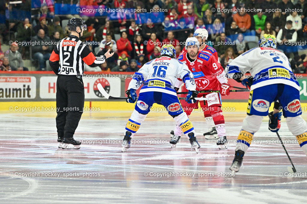 EC KAC vs. EC IDM Wärmepumpen VSV 5.11.2023 | HRONSKY TOMAS Referee, #16 Hancock Kevin, #9 Mursak Jan