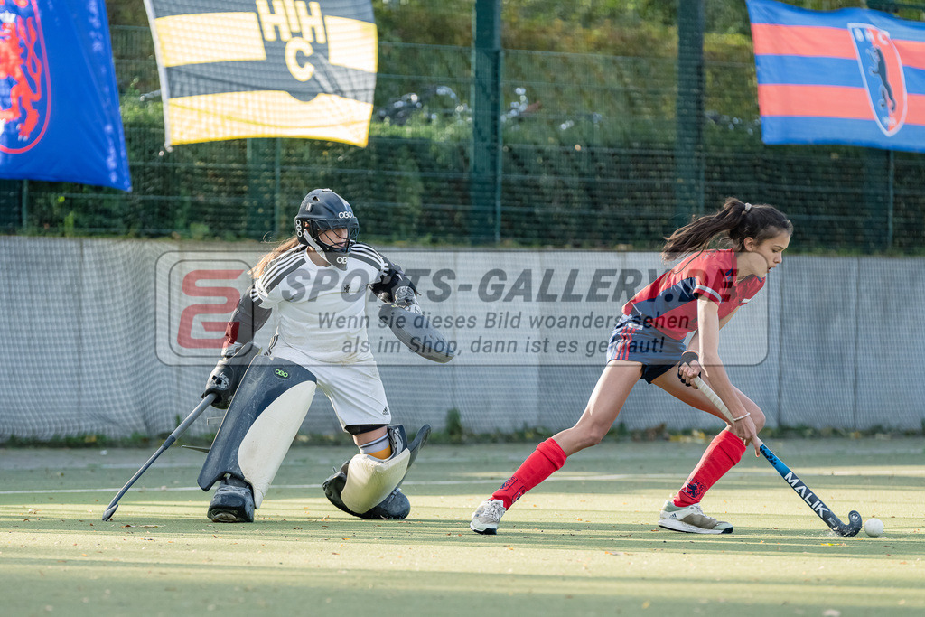 HK_20231021_105765 | Deutsche Meisterschaft WU16 Düsseldorfer HC - Harvestehuder THC am 21.10.2023 DHC, Düsseldorf ,