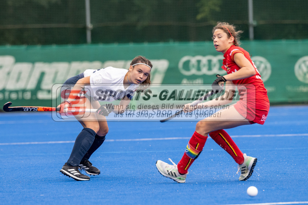 SFE_20230713_0003 | EuroHockey EM U18 Girls France vs Belgium am 13.07.2023 in Krefeld (Gerd-Wellen-Hockeyanlage), Photo: Stephan Fehrmann 2023 (Sports-Gallery)