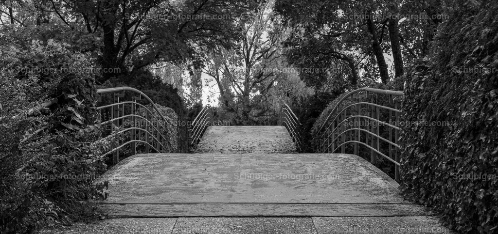 Doppelbrücke | Doppelbrücke in einem Stadtpark - Realisiert mit Pictrs.com