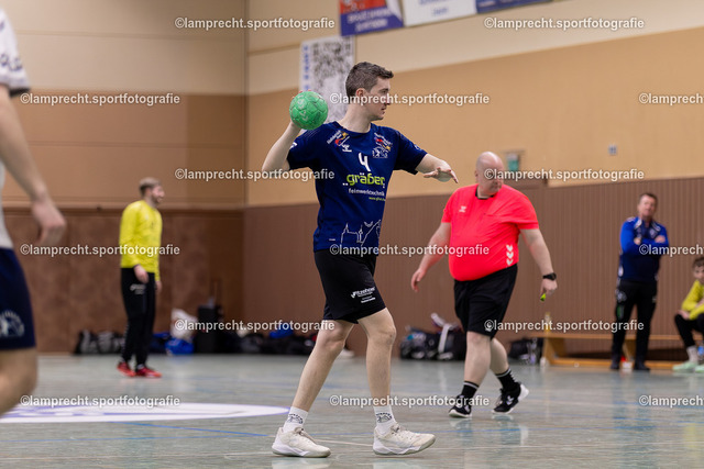 Handball I Herren I Saison 2025-2026 I SHSE Manfred-Frank-Pokal I Viertelfinale I HSG Kalkberg 06 II - HSG Kalkberg 06 027 | Alexander Stange (4, HSG Kalkberg 06) - Realisiert mit Pictrs.com