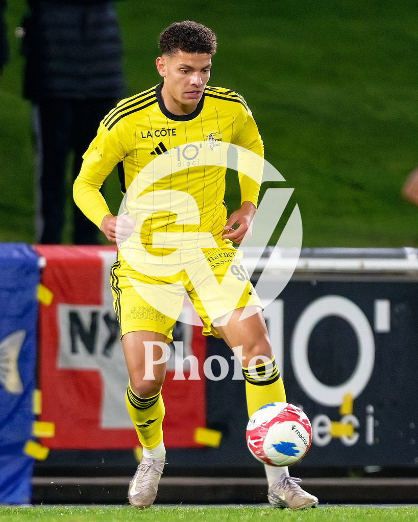 dieci Challenge League - FC Stade Nyonnais v Etoile Carouge FC |  during the dieci Challenge League match between FC Stade Nyonnais and Etoile Carouge FC at Centre sportif de Colovray in Nyon, Switzerland