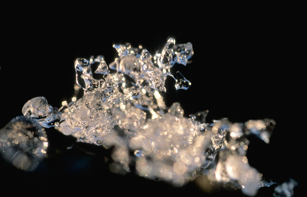 Eiskristalle | Austria -  2009: Eiskristalle. - Realisiert mit Pictrs.com