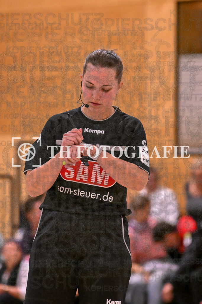GER, SG Maulburg/Steinen - SV Allensbach 2, Frauen-Handball, Oberliga Suedbaden, 1. Spieltag, Saison 2024/2025, 28.09.2024 | SchiedsrichterinGER, SG Maulburg/Steinen - SV Allensbach 2, Frauen-Handball, Oberliga Suedbaden, 1. Spieltag, Saison 2024/2025, 28.09.2024Foto: TH Fotografie/Thomas Hess