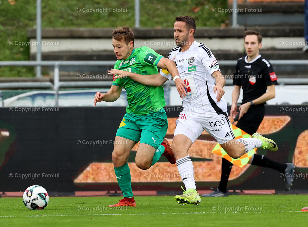 A_LUI_02112025_07 | SPORT FUSSBALL ADMIRAL BUNDESLIGA RZ PELLETS WAC-WSG TIROL 02.11.2025 IM BILD: RENE RENNER  (WAC) UND JOHANNES NASCHBERGER  (TIROL) FOTO:FOTOLUI/MW