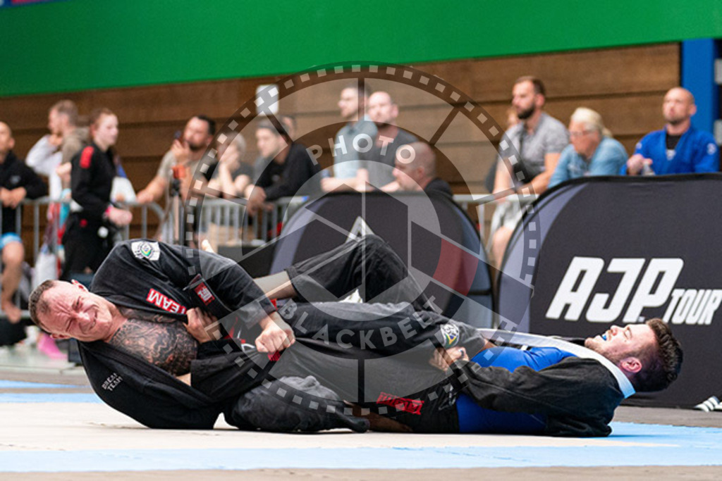20230826PBB53448 | Fighters compete during the AJP INTLPRO BJJ and grappling competition in Hamburg, Germany, on August 26 2023.