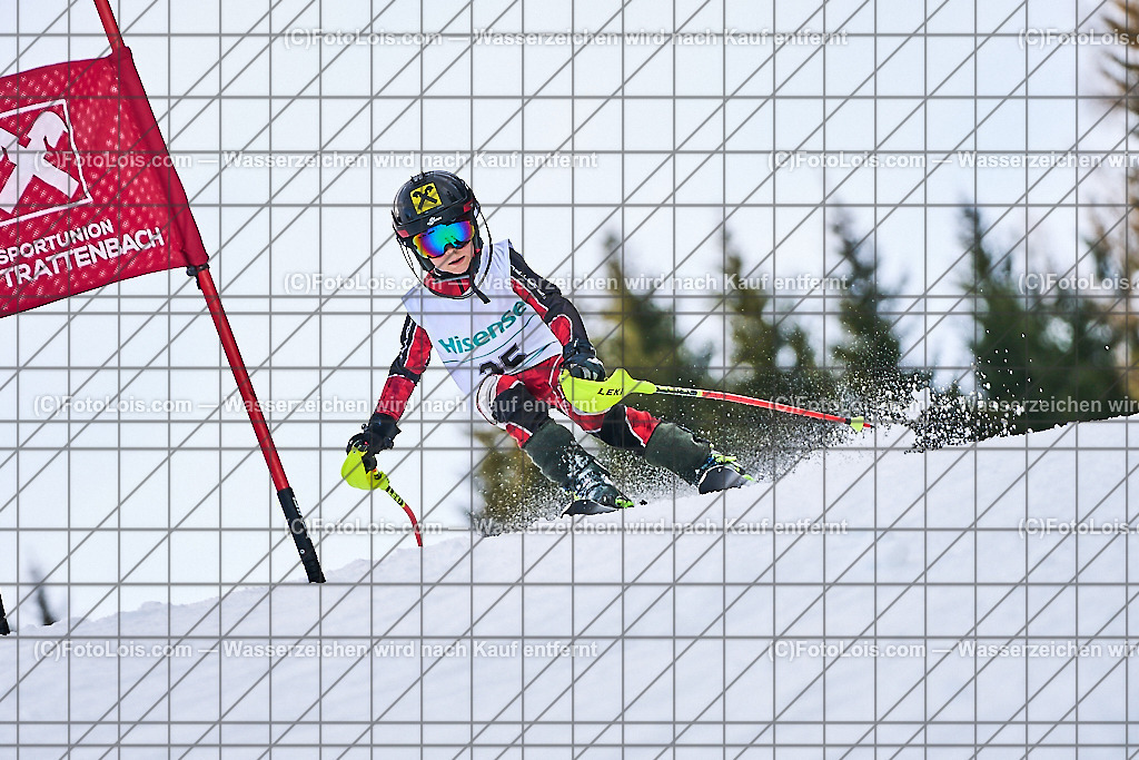 ALP3990_KinderVergleich-RTL-II_Trattenbach_Pichler Jakob | NÖ Landeskindervergleichskampf-Riesentorlauf auf dem Feistritzsattel in zwei Durchgängen, Sa 25. Jänner 2025.