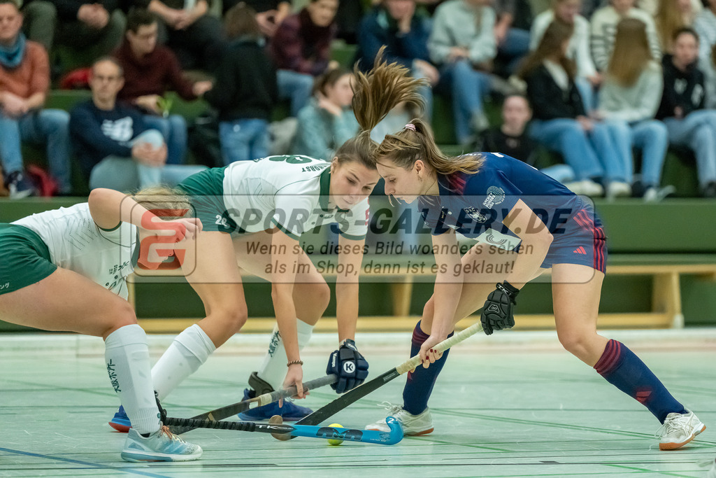 HK_20240106_107847 | 1. Bundesliga Damen Uhlenhorst Mülheim - Düsseldorfer HC  am 6.1.2024 Sporthalle Lehnerstraße, Mülheim a.d. Ruhr ,