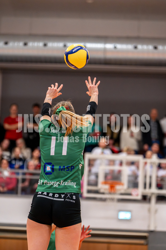 Volleyball I Frauen I Saison 2025-2026 I 2 Bundesliga Pro I 16. Spieltag VFL Oythe - TV Planegg-Krailling-20 | Ann-Kathrin Stichlmair (11,Planegg-Krailling) - Realisiert mit Pictrs.com