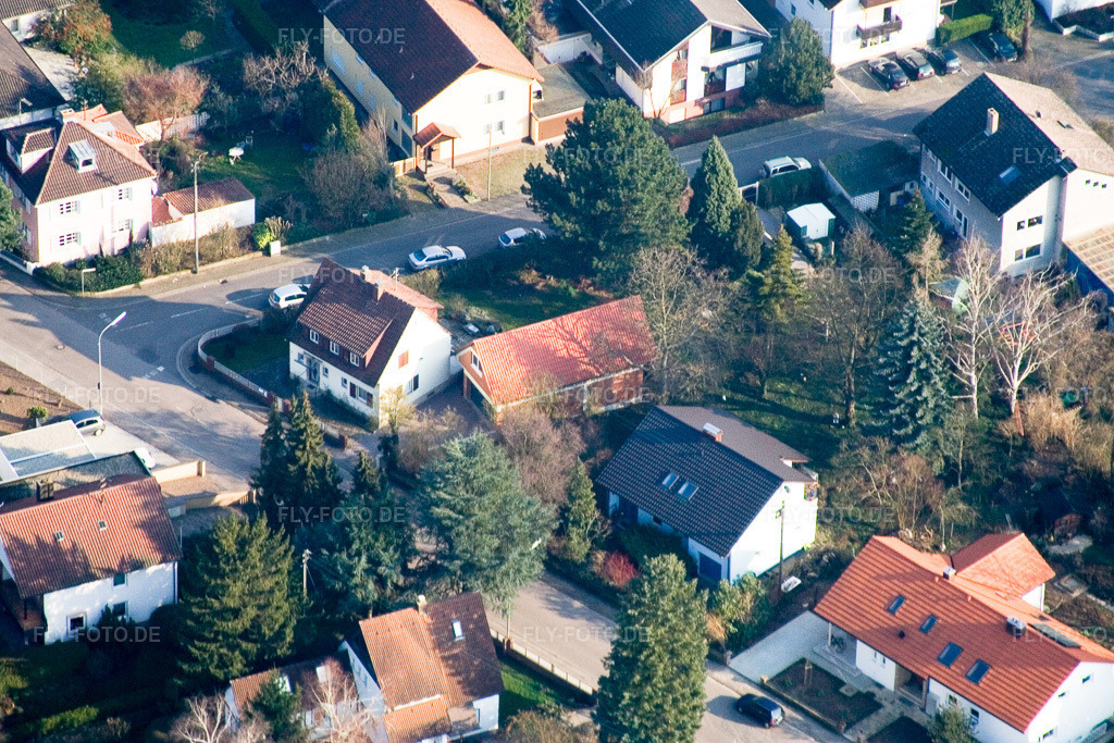 Luftbild: Zeppelinstr in Kandel im Bundesland Rheinland-Pfalz in Deutschland. Foto: IMG_5348.jpg vom 18.02.2007 durch Werner Riehm/FLY-FOTO.de