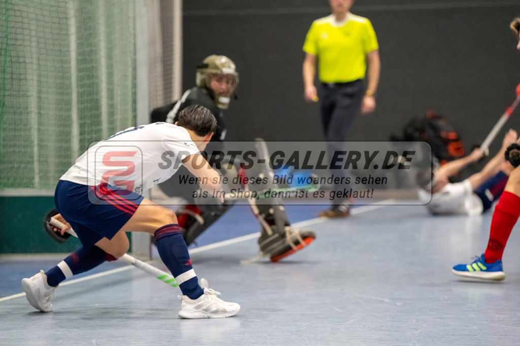 HK_20250201_102077 | 2. Bundesliga Halle Herren Düsseldorfer HC - Club Raffelberg am 1.2.2025 Halle am Seestern, Düsseldorf ,