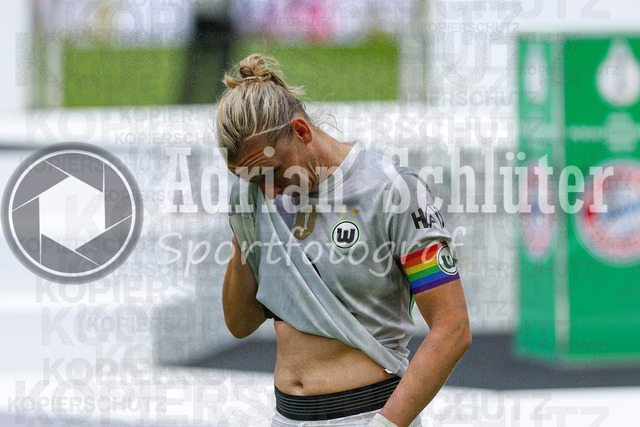 14.05.2026, GER, Fussball, Frauen, DFB-Pokal, Finale, Saison 2025/2026, VfL Wolfsburg - FC Bayern München | Alexandra Popp (Wolfsburg) ist enttäuscht nach der Niederlage