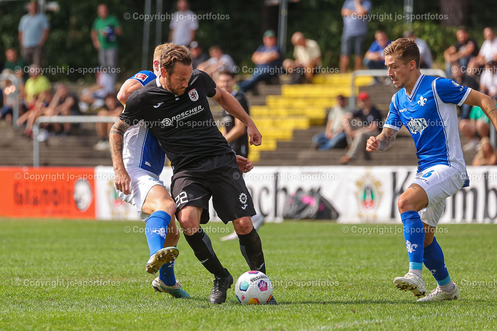 Giessen_Darmstadt (201) | 16.07.2023; Testspiel; Waldstadion Gießen; FC Gießen - SV Darmstadt 98; Ergebnis: 2:0 (0:0)