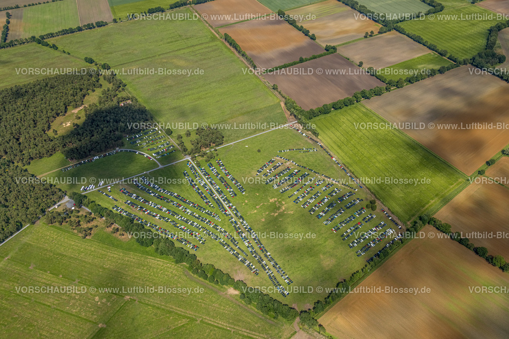 Duelmen220505117MerfelderBruchPferde | Luftbild, Wildpferdefang im Merfelder Bruch bei Dülmen, Arena der Wildpferdebahn, Herzöge von Croÿ Anwesen, Pferdeherde,  Merfeld, Dülmen, Münsterland, Nordrhein-Westfalen, Deutschland