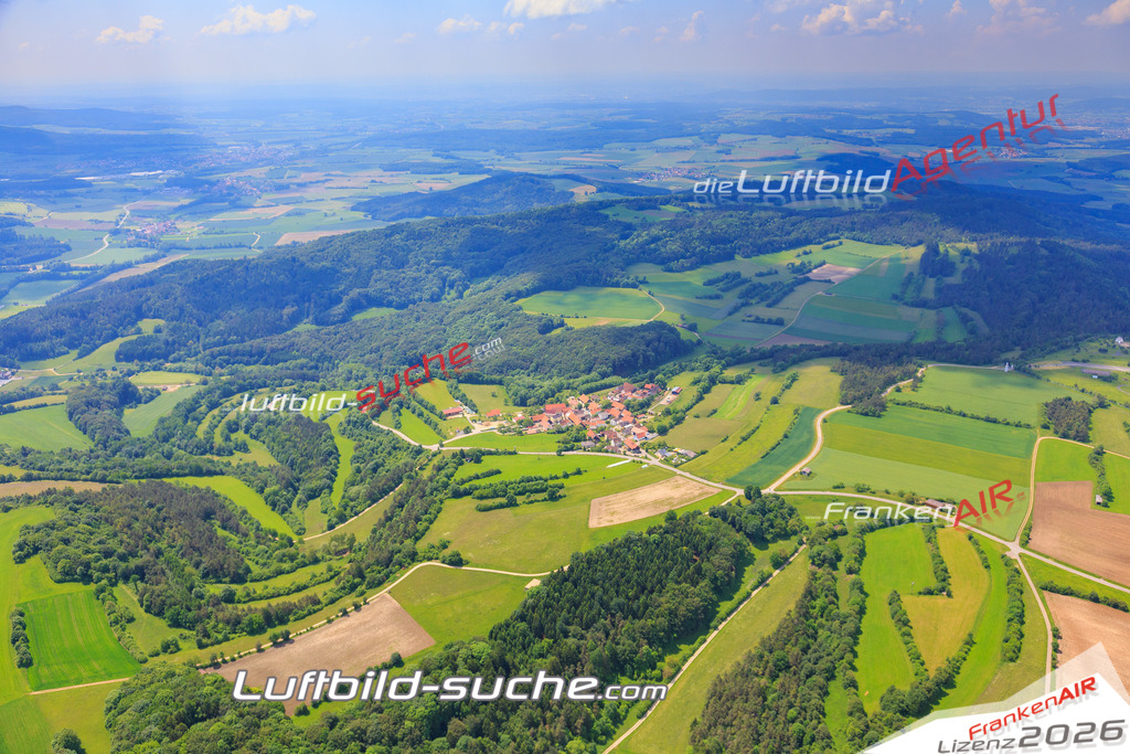 Luftbild von Doerrnwasserlos Schesslitz - Luftaufnahme wurde 2016 von https://frankenair.de mittels Flugzeug (keine Drohne) erstellt - die Geschenkidee