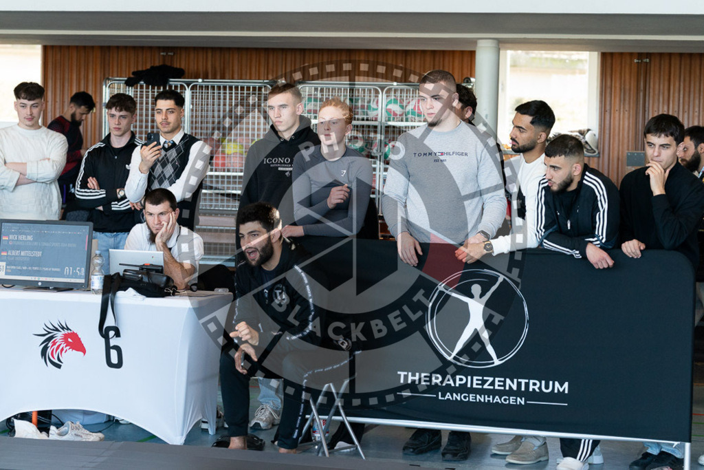 20250329PBB4746 | Fighters compete during the International Luta Livre (ILLCS) Germany IX Spring 2025 Competition spring on March 29, 2025 in Hannover, Germany.© Chiara Dazi