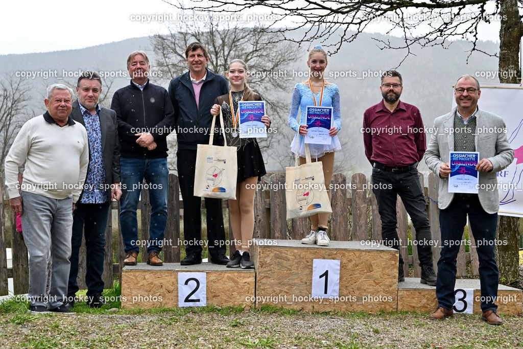 Ossiachersee Pirouette ESC Steindorf 31.3.2024 | Ossiachersee Pirouette ESC Steindorf 31.3.2024, Ossiachersee Pirouette ESC Steindorf am 31.03.2024 in Steindorf (Ossiachersee Halle), Austria, (Photo by Bernd Stefan)