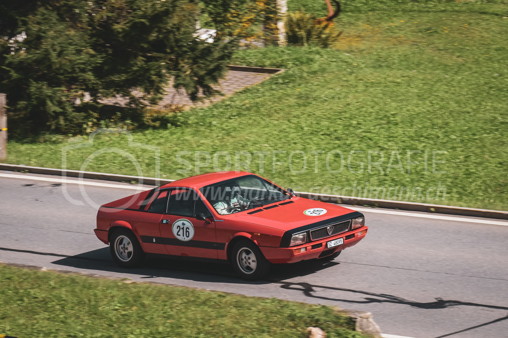21. Arosa ClassicCar 2025 - 6. =September= 2025 | Remo Müller aus Bennau (SUI) in einem Lancia 137 AS aus dem Jahre 1978 mit Startnummer 216 am Arosa ClassicCar 2025 in der Kategorie Classic Trophy..@arosaclassiccar, @arosa.official, #arosaclassiccar, #arosa, #76curves, #classiccarBild: Sportfotografie Markus Aeschimann | www.markus-aeschimann.ch - Realisiert mit Pictrs.com