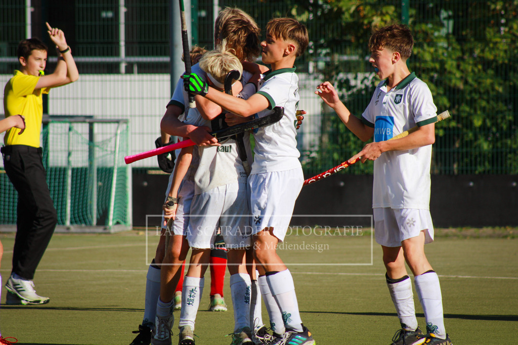 MU14 FINALE Westdeutsche Meisterschaft  Rot-Weiß Köln - HTC Uhlenhorst Mülheim 24.09.23 Düsseldorf-099 | lanaschraderfotografie - Realisiert mit Pictrs.com