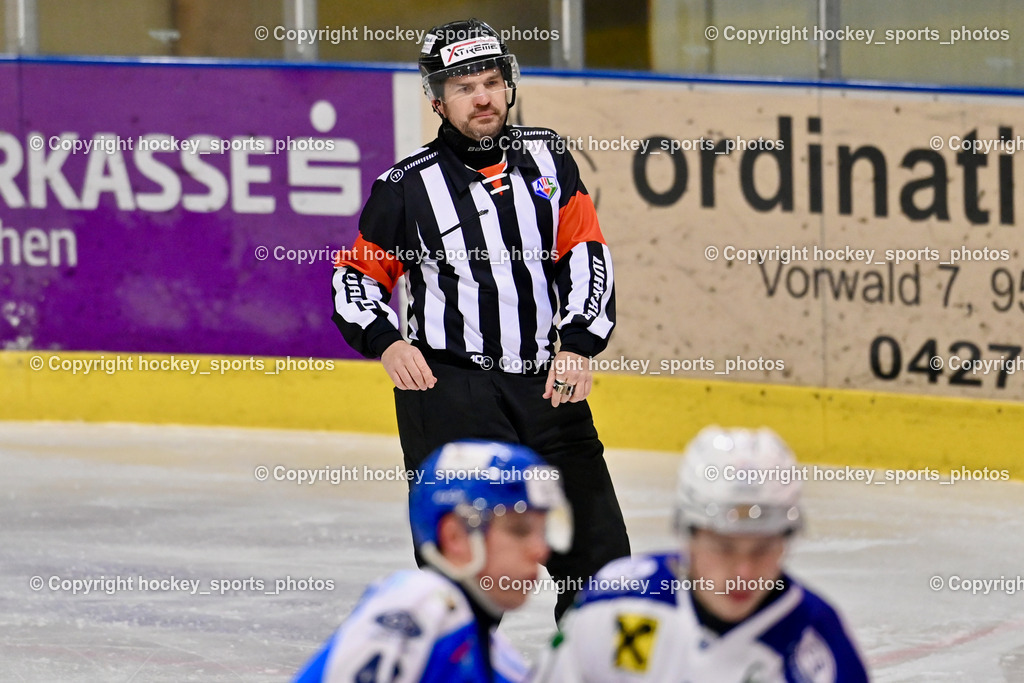 ESC Sparkasse STEINDORF vs. UECR Huben | WIDMANN Florian Referee, ESC Sparkasse STEINDORF vs. UECR Huben, ESC Sparkasse STEINDORF vs. UECR Huben am 30.01.2026 in Steindorf (Ossiachersee Halle), Austria, (Photo by Bernd Stefan)