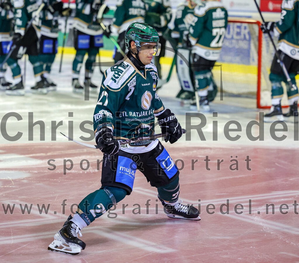 2025-09-14_008_TSV_Erding_gegen_EC_Peiting | Erding, Deutschland, 14.09.2025:Eishockey, Oberliga Süd 2025 / 2026, Testspiel, TSV Erding gegen EC Peiting, Endergebnis: 2:3Foto: Christian Riedel / fotografie-riedel.net