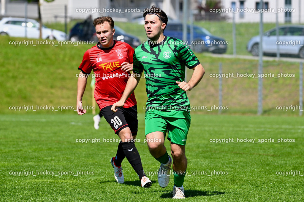SC Landskron vs. SV Falle Maria Gail | #20 Florijan Lampic SC Landskron, #6 Daniel Martinovic SC Landskron, SC Landskron vs. SV Falle Maria Gail, SC Landskron vs. SV Falle Maria Gail am 17.05.2026 in Villach (Sportanlage Landskron), Austria, (Photo by Bernd Stefan)