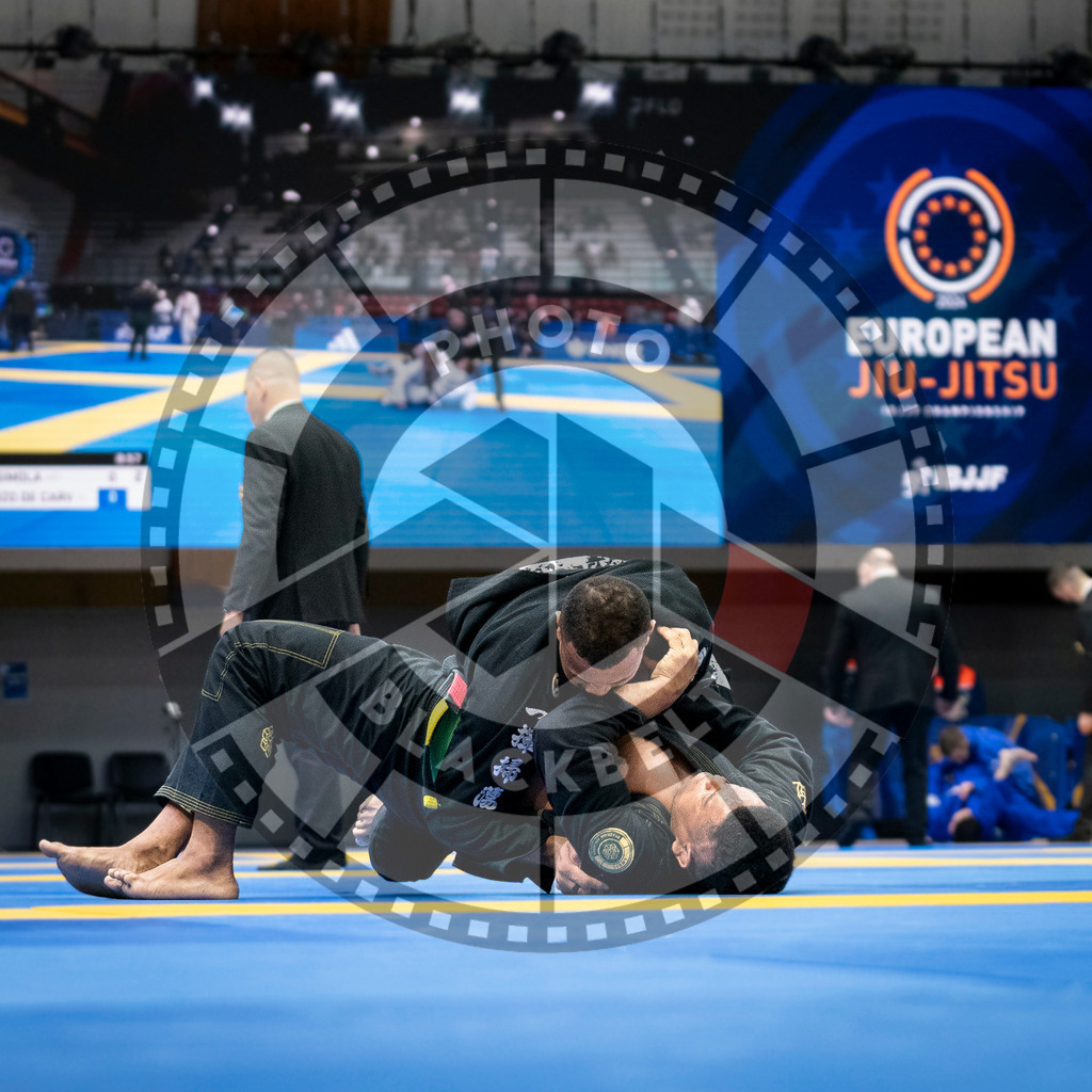 20240126PBB0112 | Fighters compete during the Brazilian Jiu-Jitsu European Championship of the IBJJF in Paris, France, on January 26, 2024.