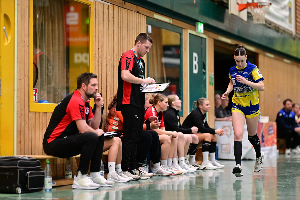 Handball I Frauen I Saison 2024-2025 I 3. Liga Staffel Nord I 11. Spieltag I Buxtehuder SV II - LIT Tribe 1912 | Der Sportfotograf. - Realisiert mit Pictrs.com