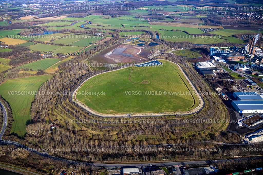 Luenen230204244 | Luftbild, Deponie Lünener Straße, Waltrop, Ruhrgebiet, Nordrhein-Westfalen, Deutschland