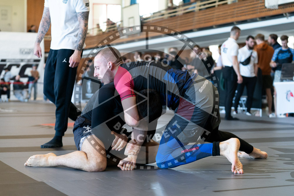 20250329PBB2091 | Fighters compete during the International Luta Livre (ILLCS) Germany IX Spring 2025 Competition spring on March 29, 2025 in Hannover, Germany.© Chiara Dazi