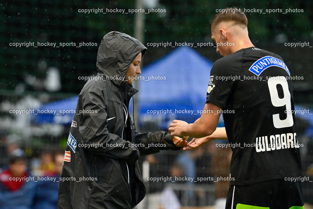 SAK vs. SK Sturm 22.7.2023 | Ernährungswissenschaftlerin SK Sturm Graz DARINKA STOCK, #9 Szymon Wlodarczyk