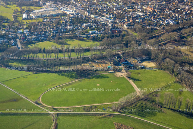 Muelheim230201111 | Luftbild, Auehof Reiterhof, Mintarder Straße, Saarn, Mülheim an der Ruhr, Ruhrgebiet, Nordrhein-Westfalen, Deutschland