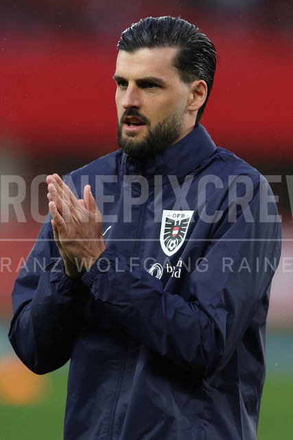 Austria vs Ghana – International Football Match    | VIENNA, AUSTRIA, 27.MAR.26 - SOCCER - OEFB international test match, Austria vs Ghana. The image shows Florian Grillitsch (AUT) during warm up.