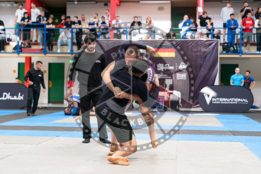 20230826PBB56724 | Fighters compete during the AJP INTLPRO BJJ and grappling competition in Hamburg, Germany, on August 26 2023.