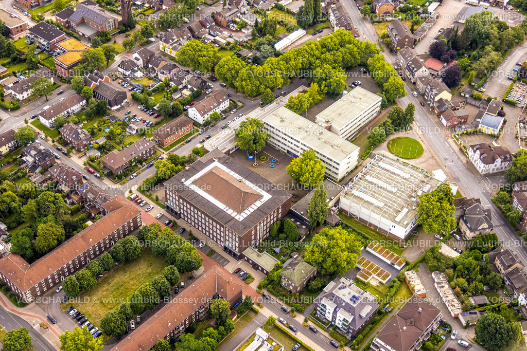 Bottrop240701218 | Luftbild, Berufskolleg der Stadt Bottrop, Nord-Ost, Bottrop, Ruhrgebiet, Nordrhein-Westfalen, Deutschland