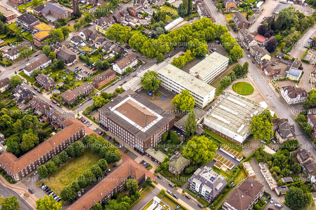 Bottrop240701218 | Luftbild, Berufskolleg der Stadt Bottrop, Nord-Ost, Bottrop, Ruhrgebiet, Nordrhein-Westfalen, Deutschland