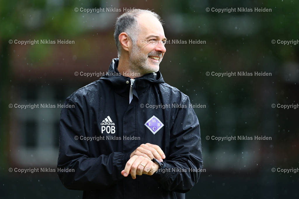 NH_HEBC_HT16_OberligaHamburg_03082025 | Philipp Obloch (Trainer, HEBC)Fußball I Herren I Gamesright Oberliga Hamburg I Saison 2025-2026  I 2. Spieltag I HEBC - HT 16 I 03.08.2025 I Reinmüllerplatz